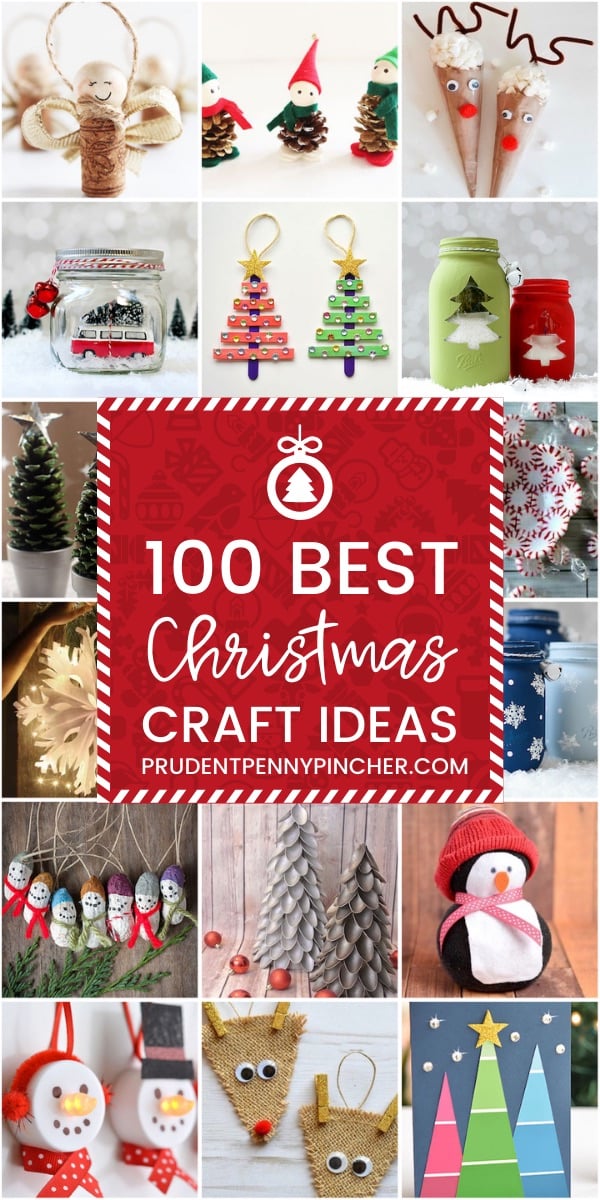 100 Easy Christmas Crafts - Prudent Penny Pincher
